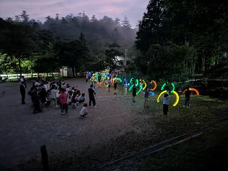 光の舞の様子