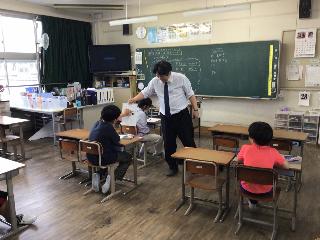 にこにこ学級の授業の様子