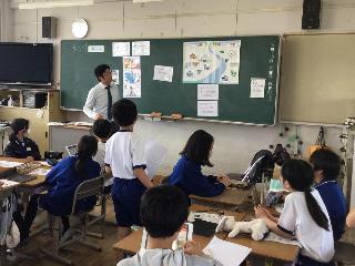 租税教室の様子