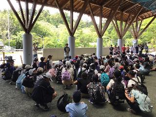入村式の様子