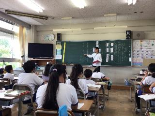 4年生の授業の様子