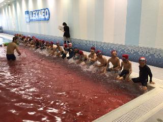 水泳授業の様子