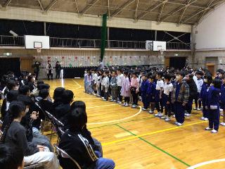 1年生の発表の様子