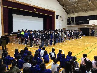 6年生の発表の様子