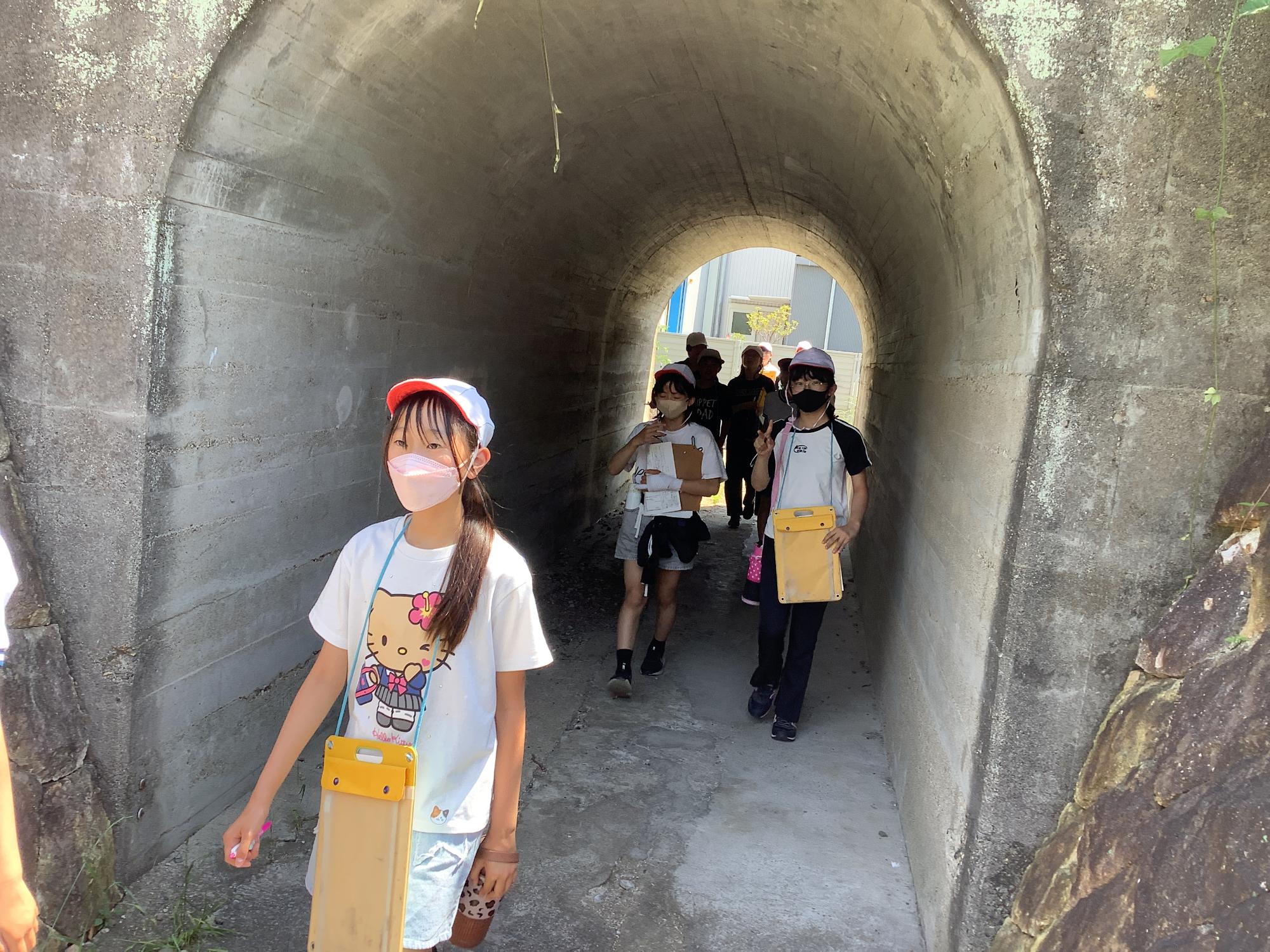 当時の建物の中に入りました。