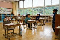 1年生の授業風景を写した写真
