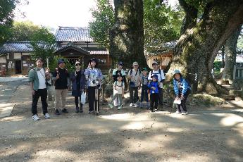 杉森神社はお祭りの準備中