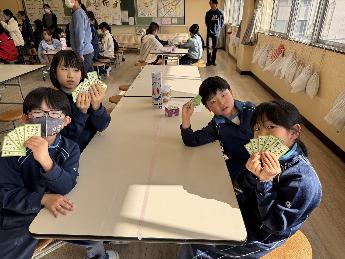 みんな仲良く取れました!