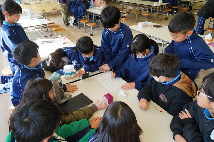 事前にたて割り班で作戦を立てました