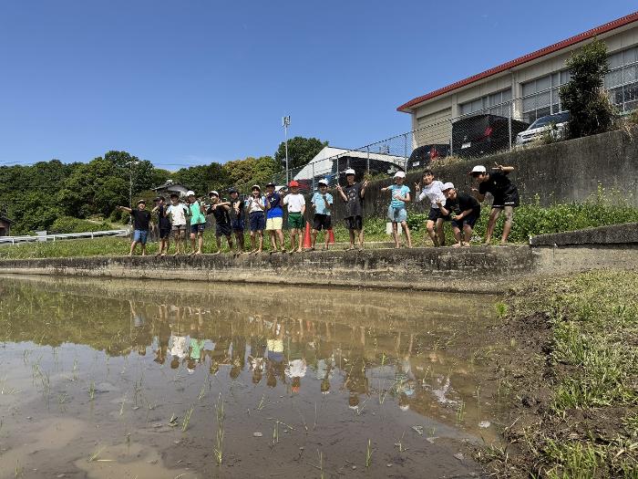 みんながんばったね!教えてくれた地域の方々に「ありがとうございます!!」