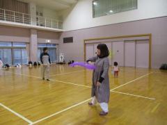 スカーフでへびに変身