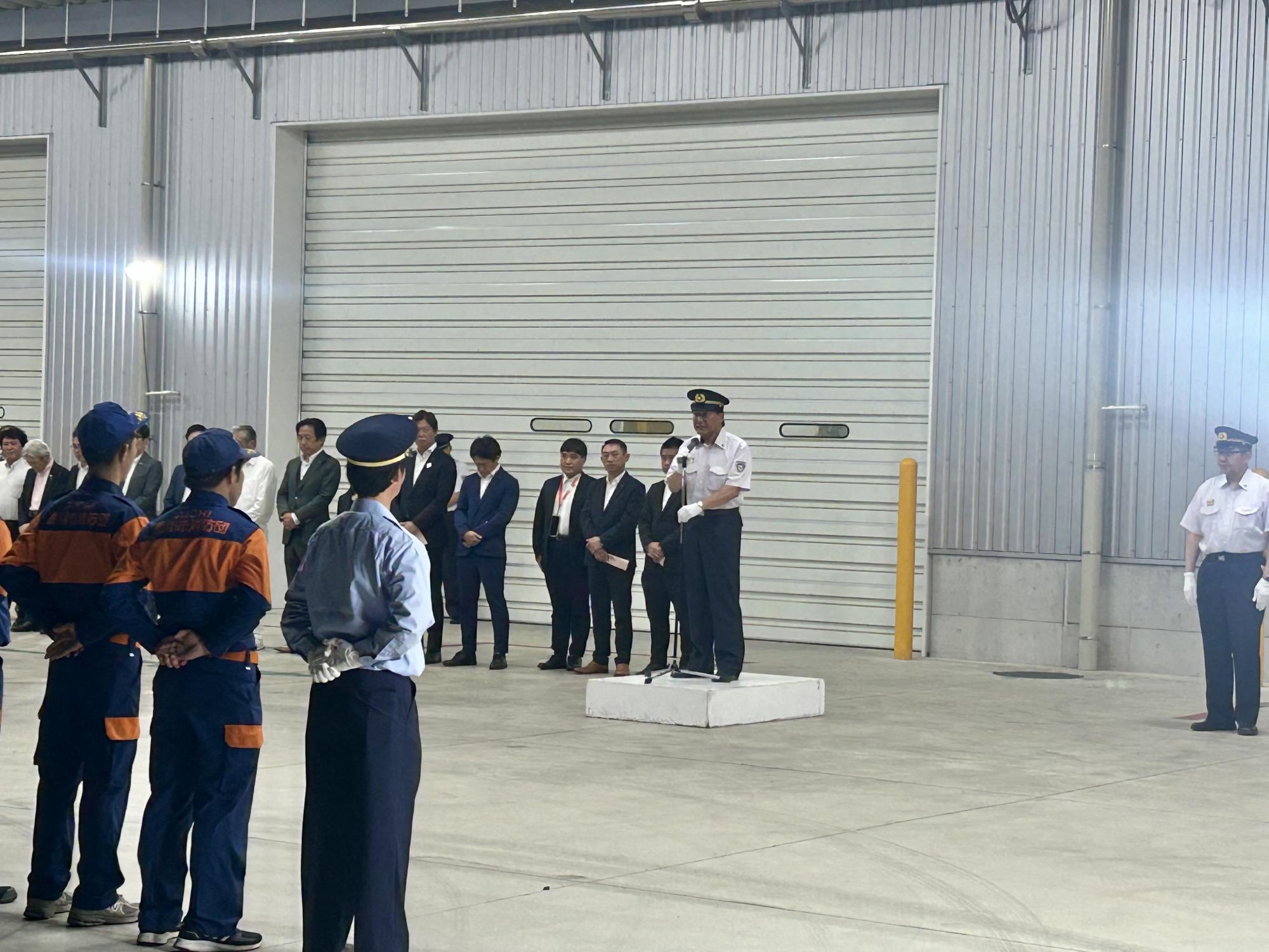 愛知県消防操法大会出場方面隊特別激励会