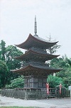 三明寺三重塔の写真