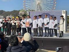 JAF全日本ラリー選手権第1戦RALLY三河湾2024閉会式