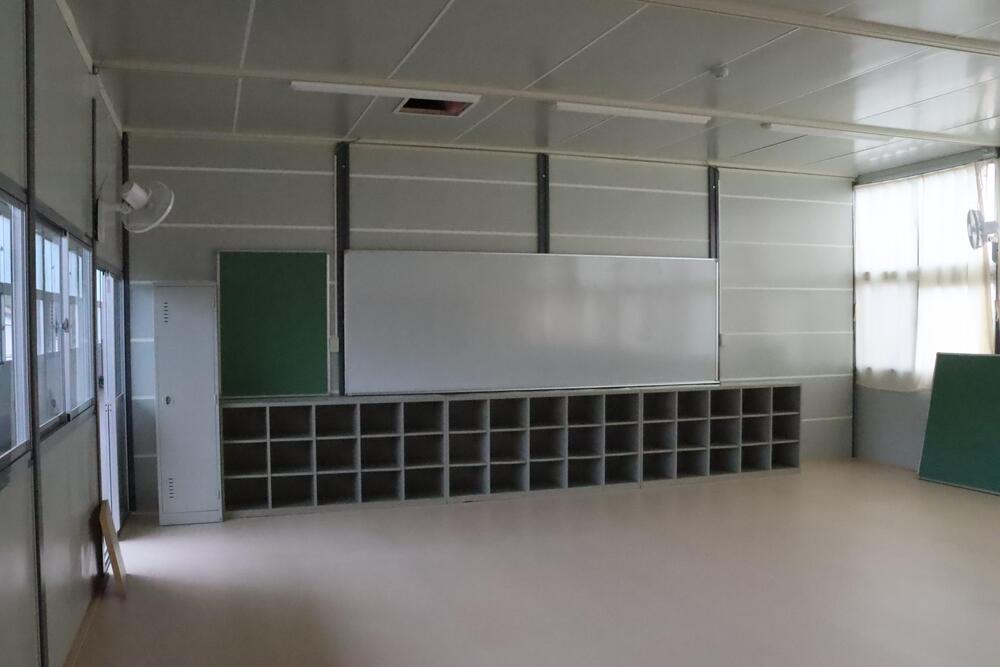 仮校舎教室