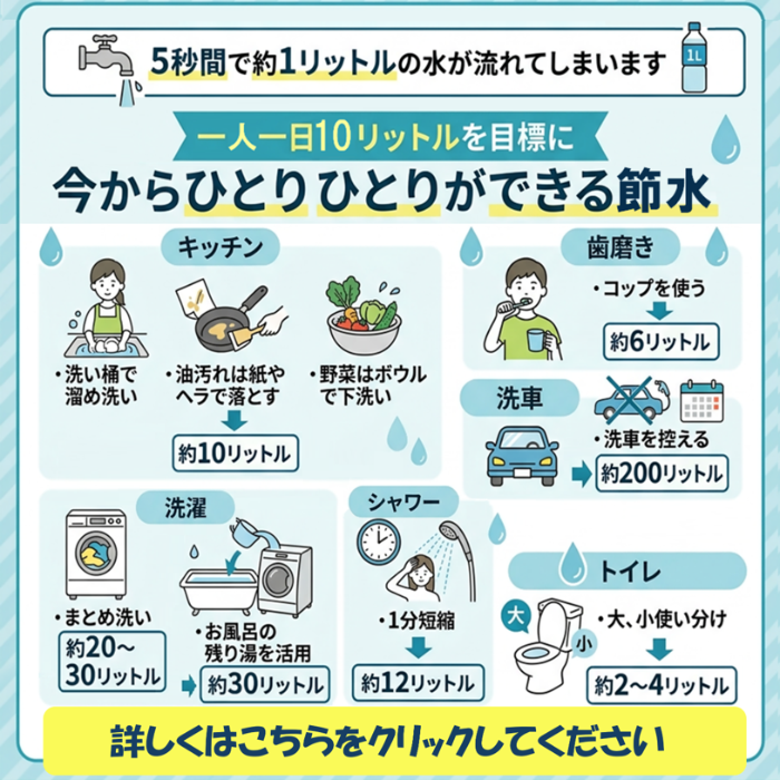 節水啓発画像