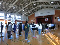 3学期始業式