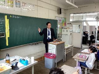 4年生の授業の様子