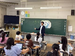 租税教室の様子
