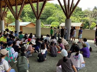 入村式の様子