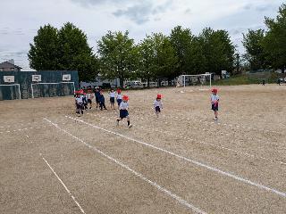 50m走の様子