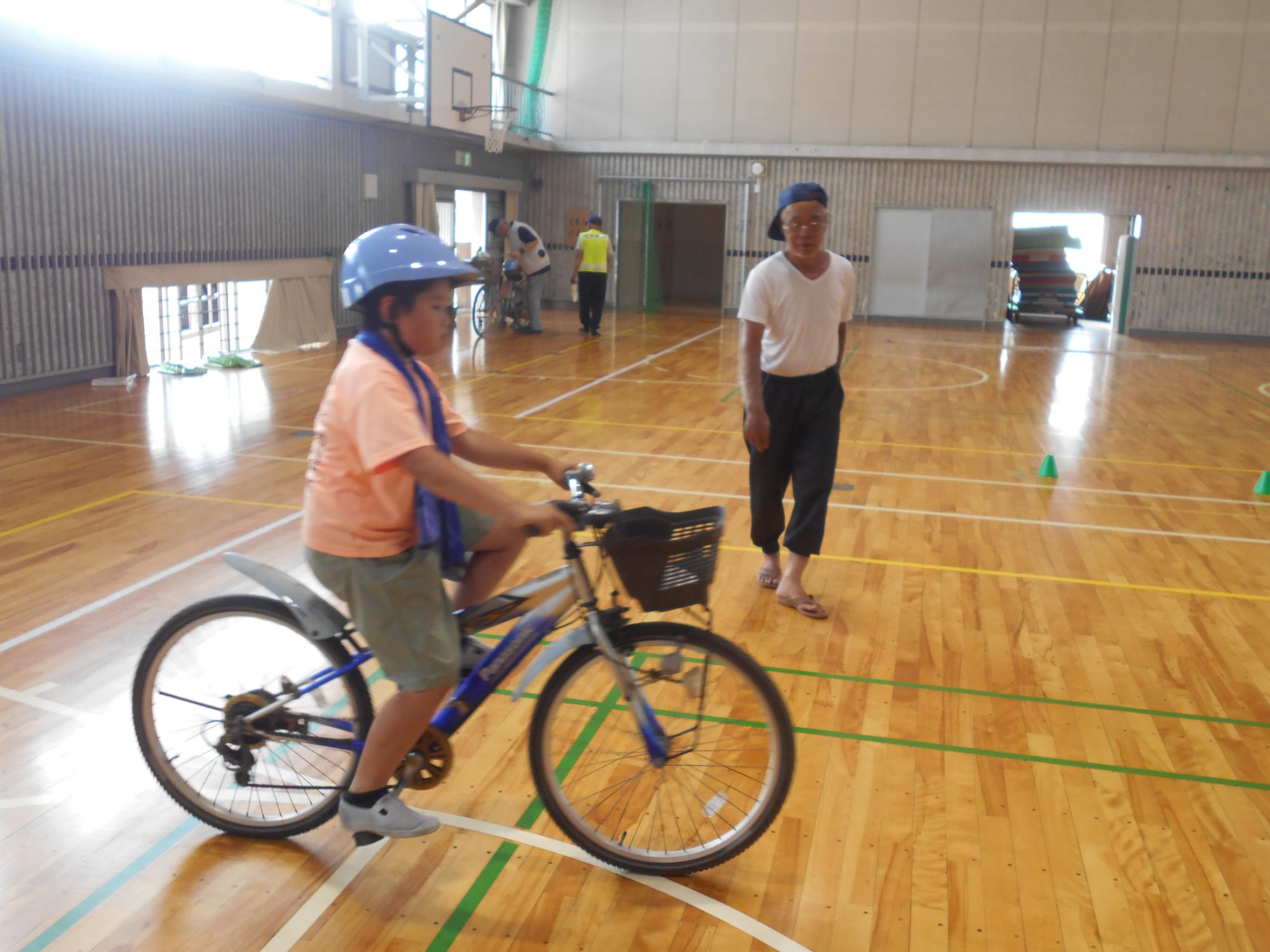 練習に取り組み上手になりました。