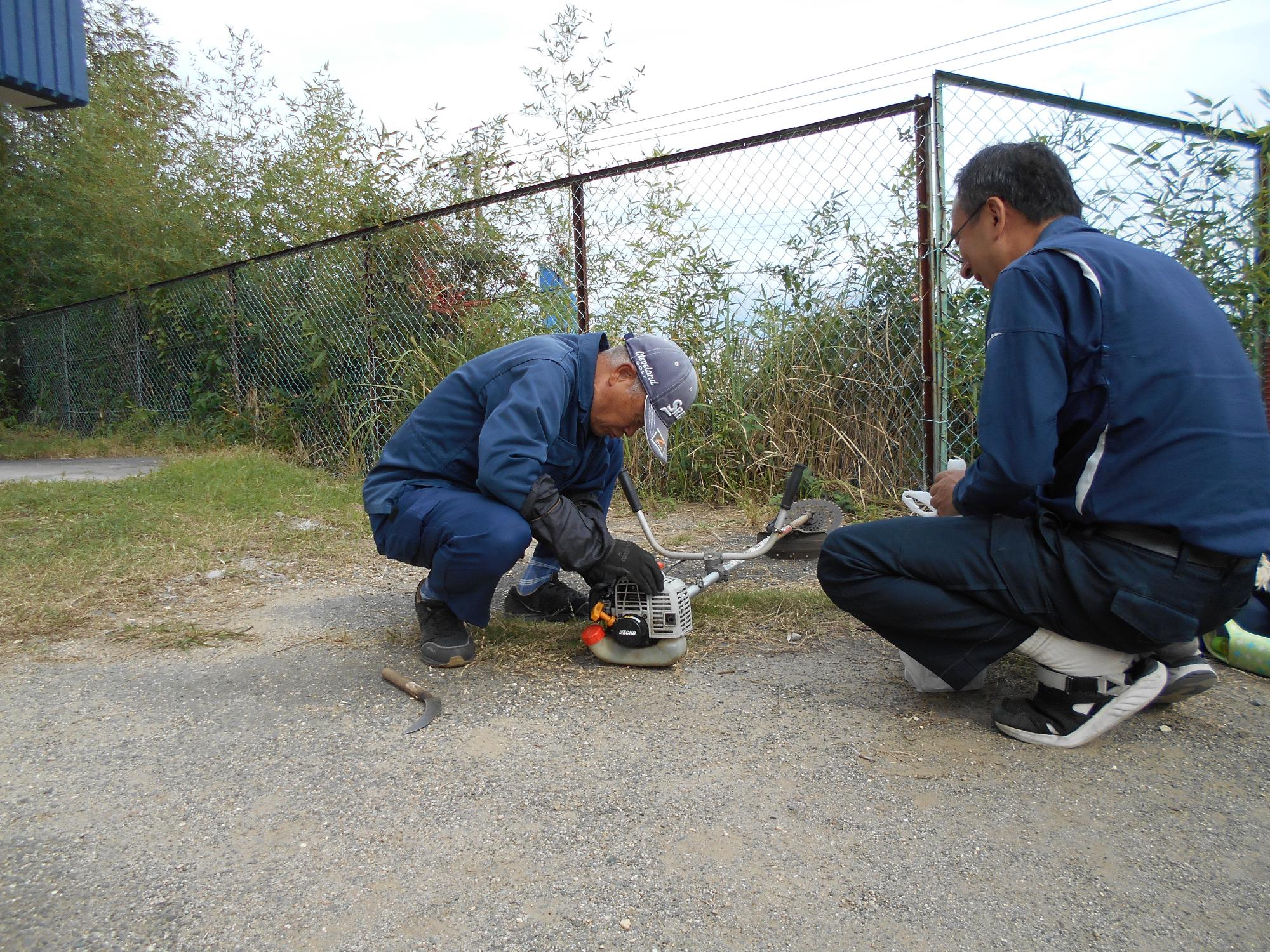 草刈りボランティア