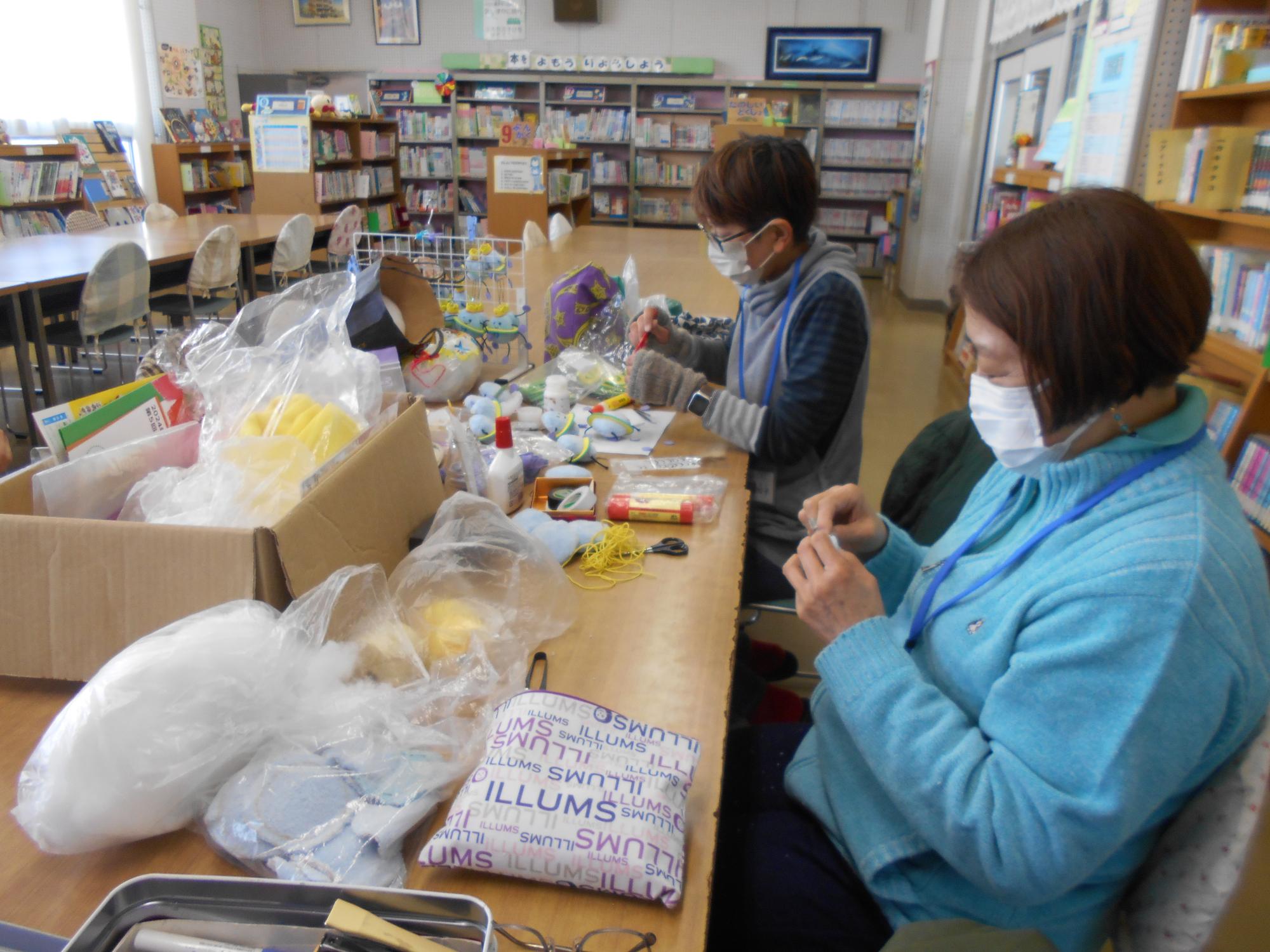 マスコット作り