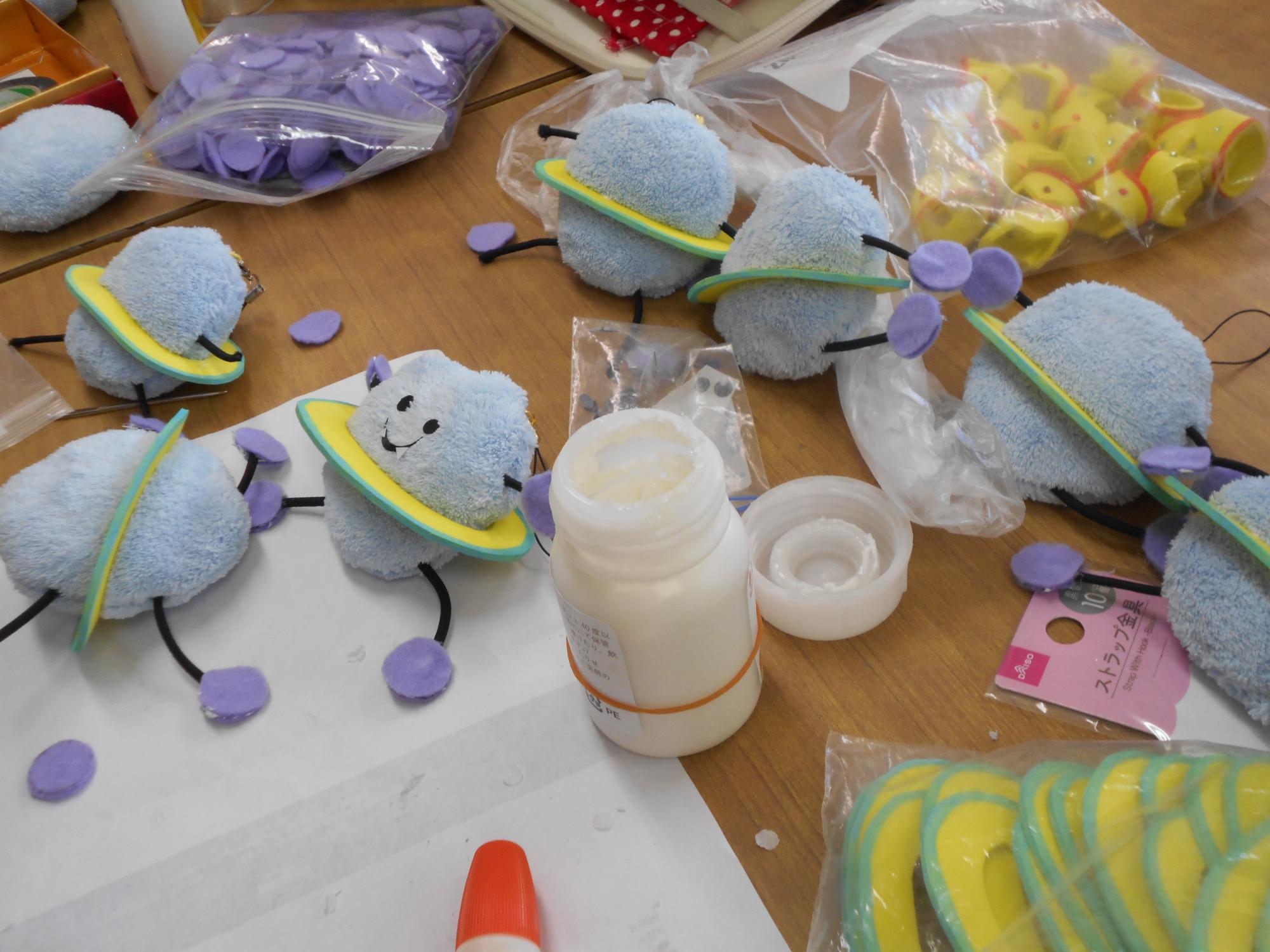 マスコット作り