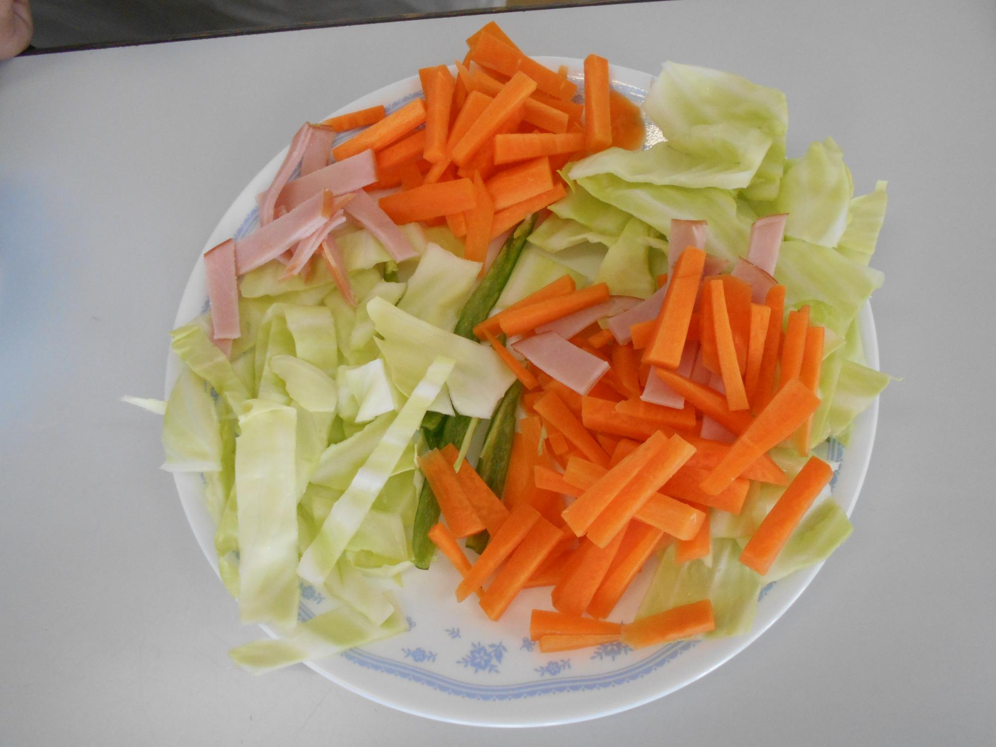 こんなに上手にきれました。