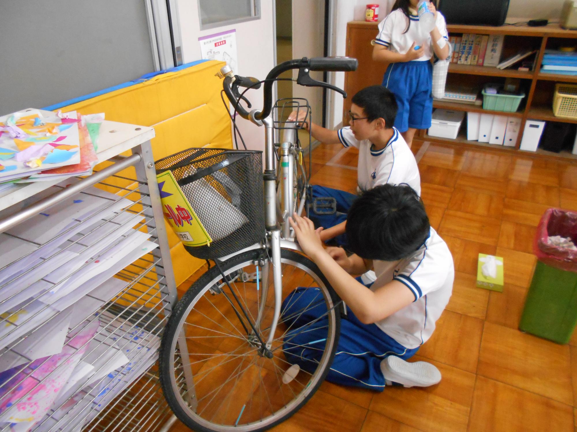 みんなが気持ちよく乗れるようにしてくれます。