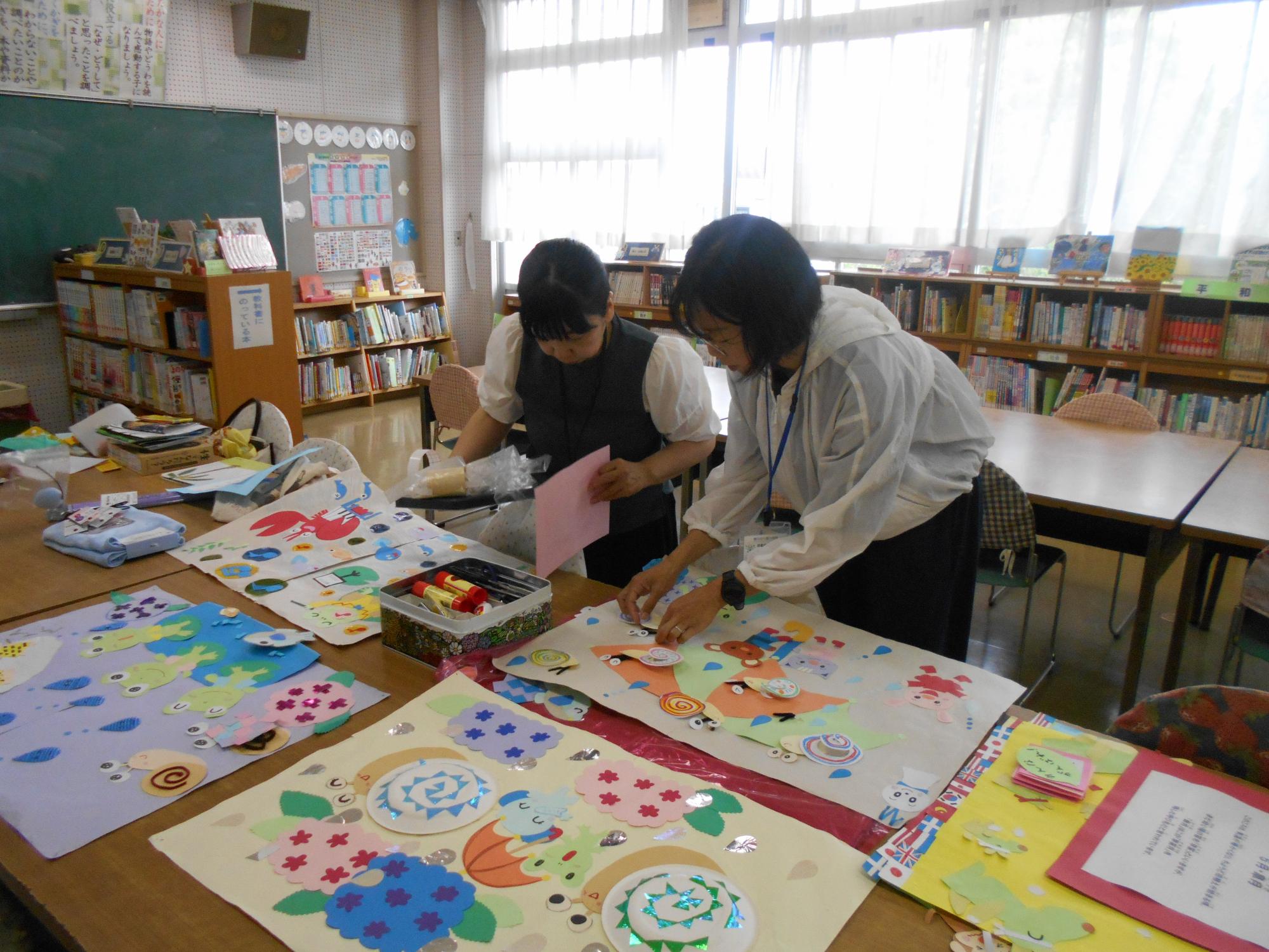 子どものために制作してくれます。