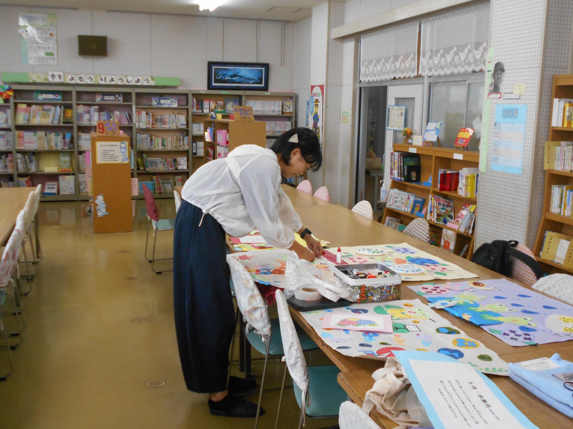 掲示をどんどん作ります。