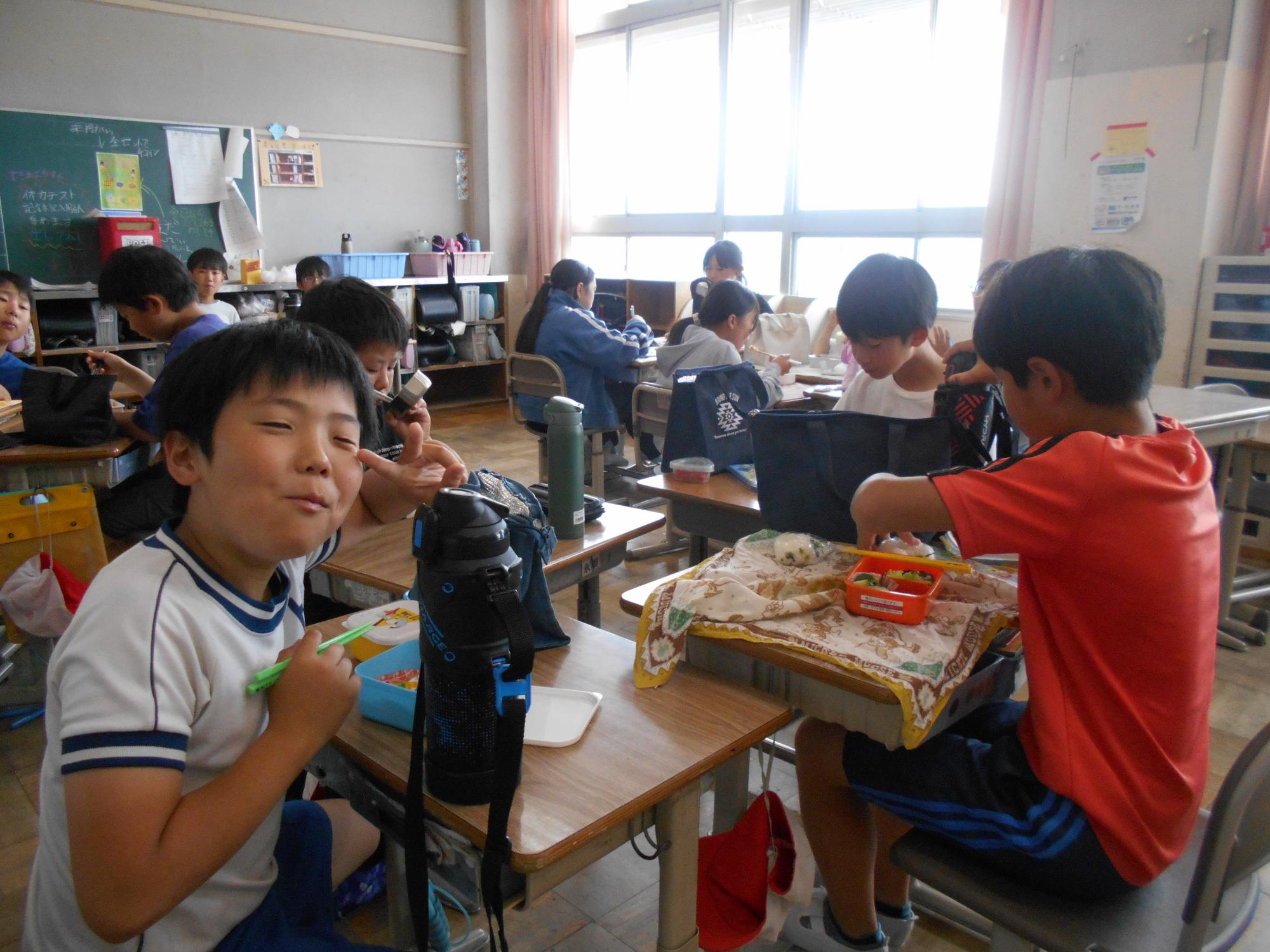 みんなでおいしくいただきます。