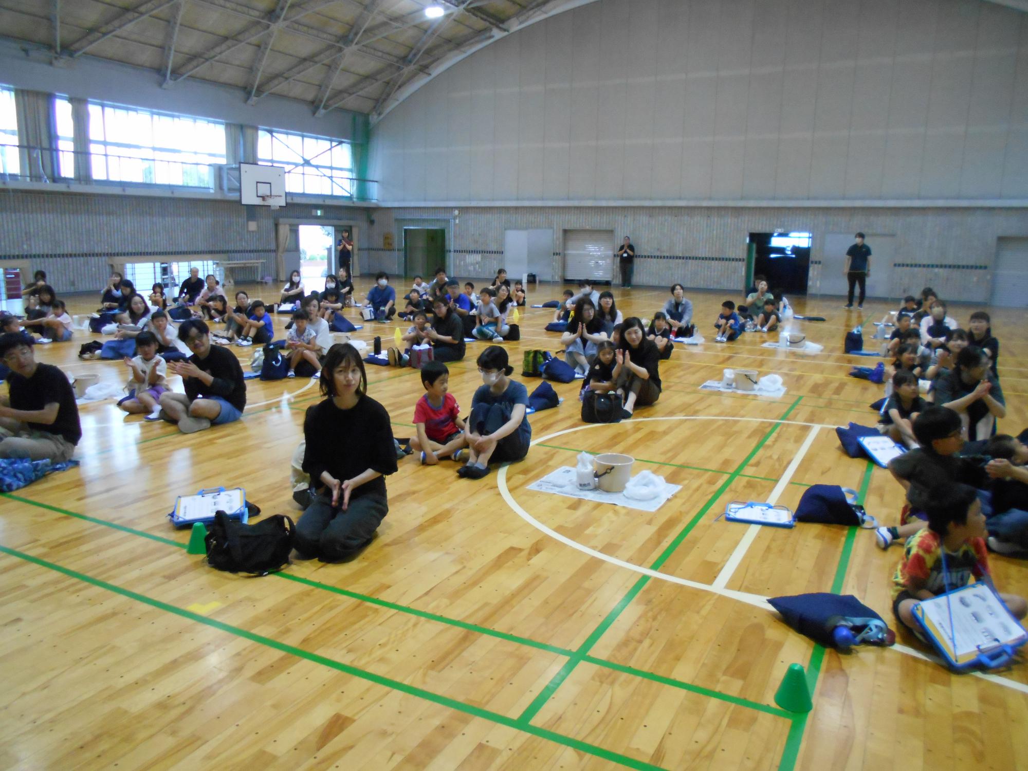 多くの保護者が参加してくれました。