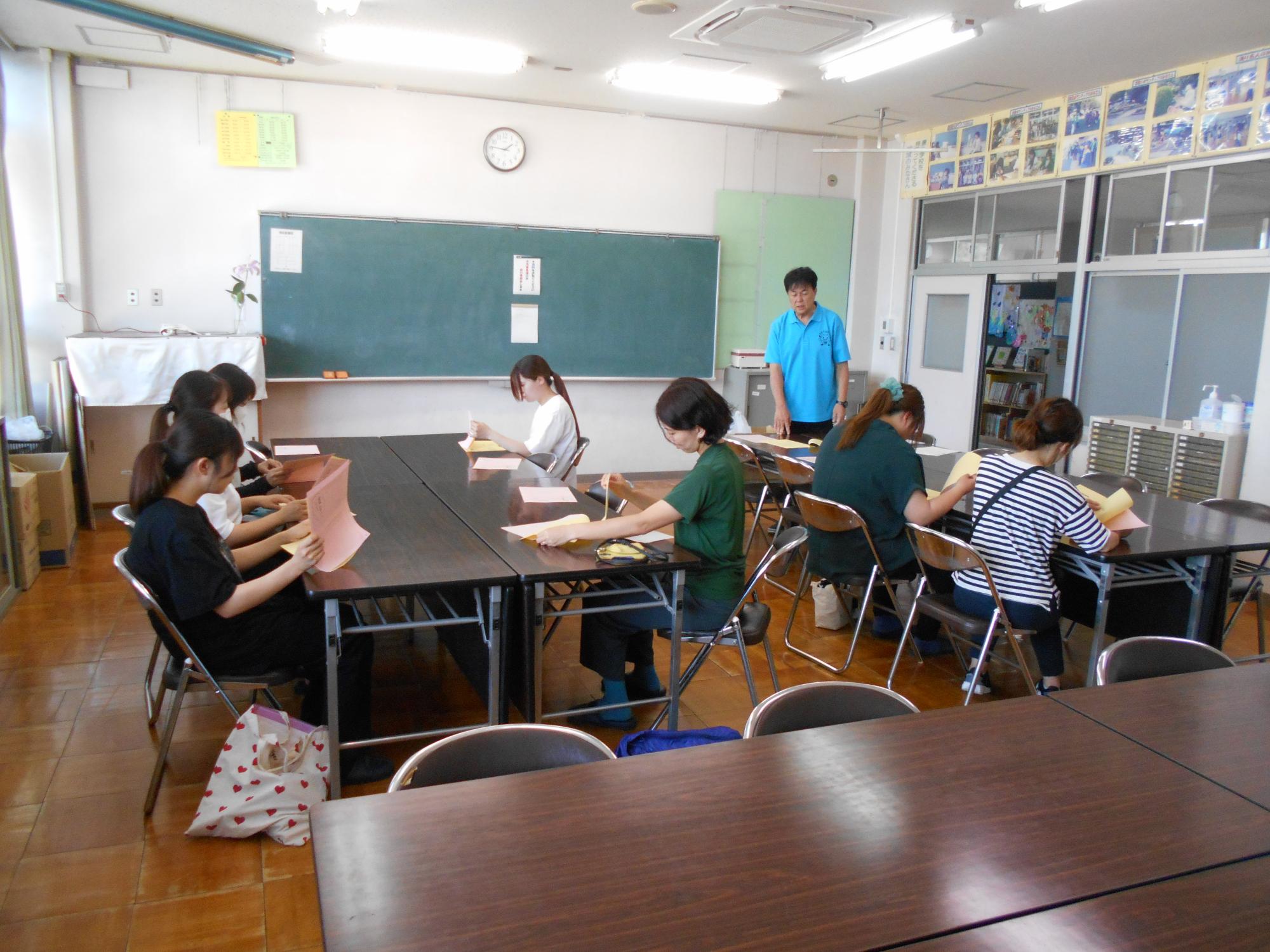 日程の確認をしました。