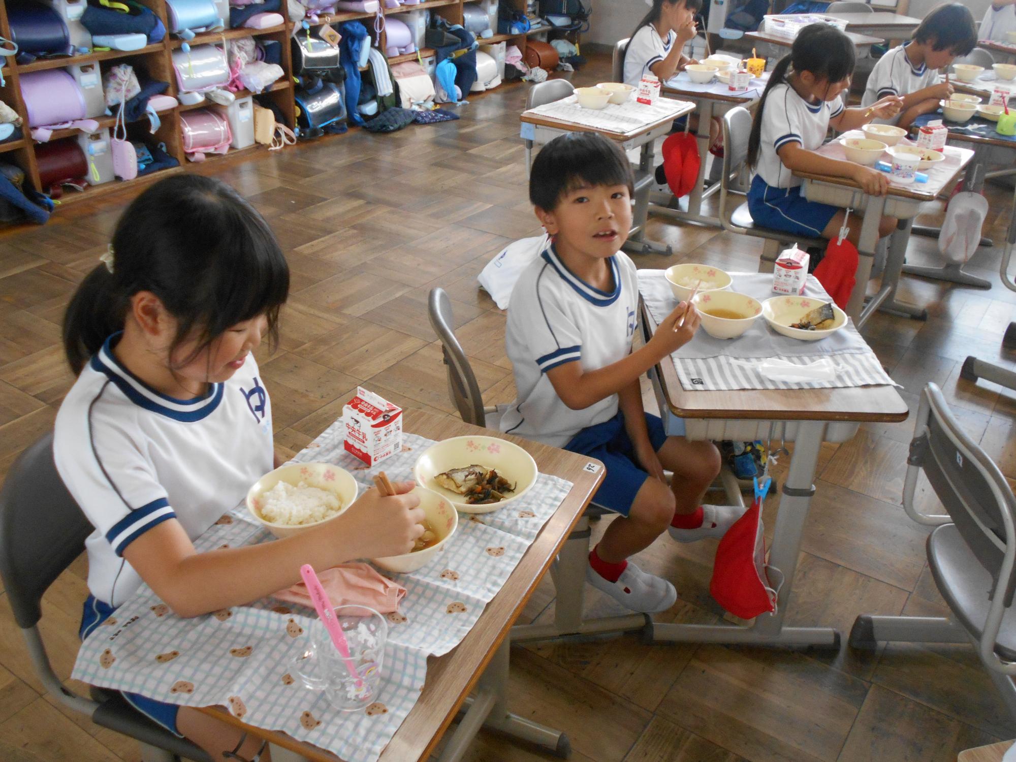 沢山食べます。