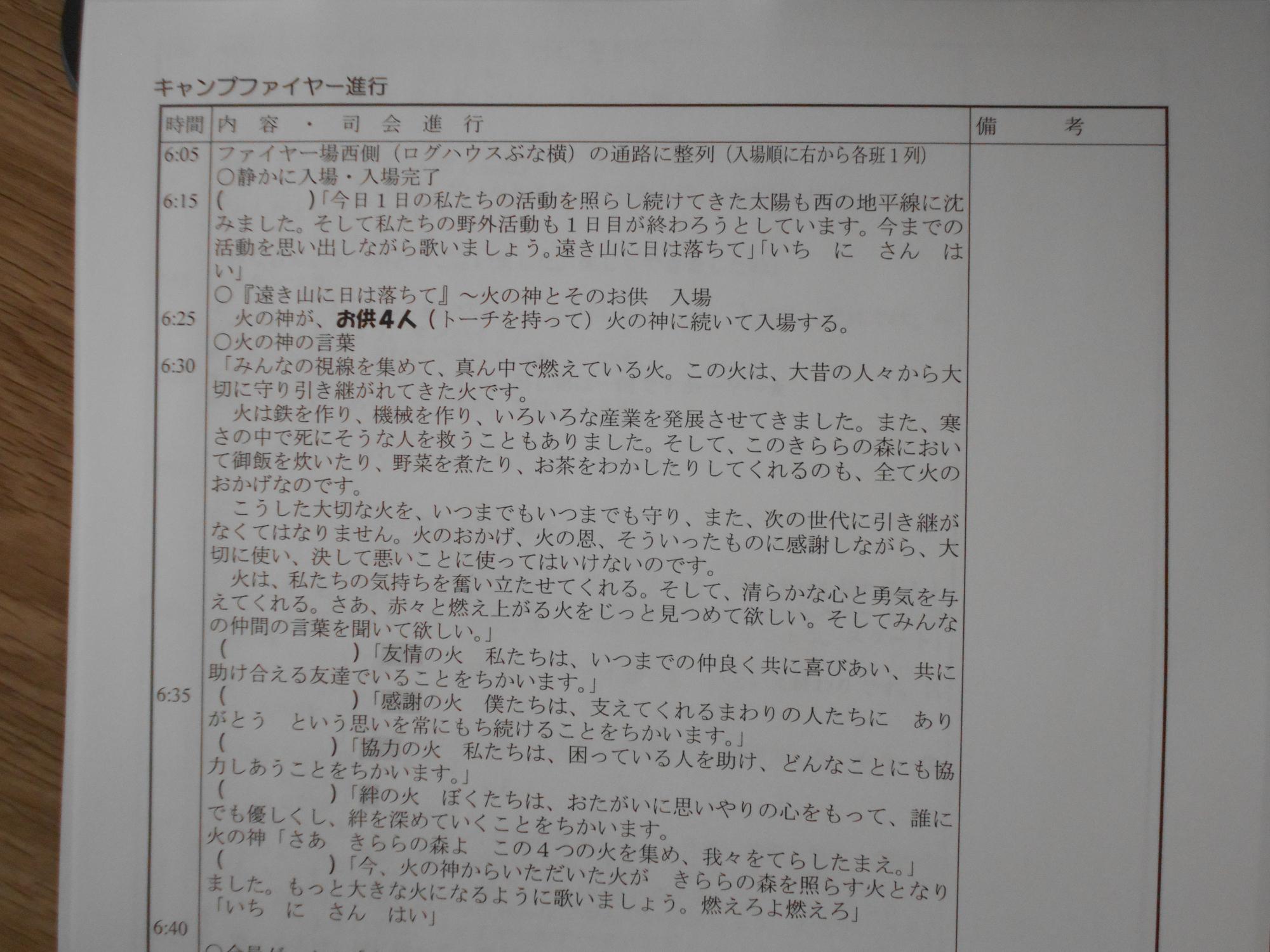 大筋ができています。