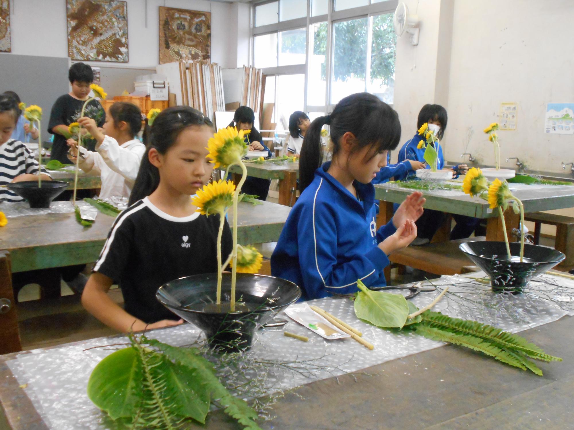 心を落ち着かせて作り上げます。
