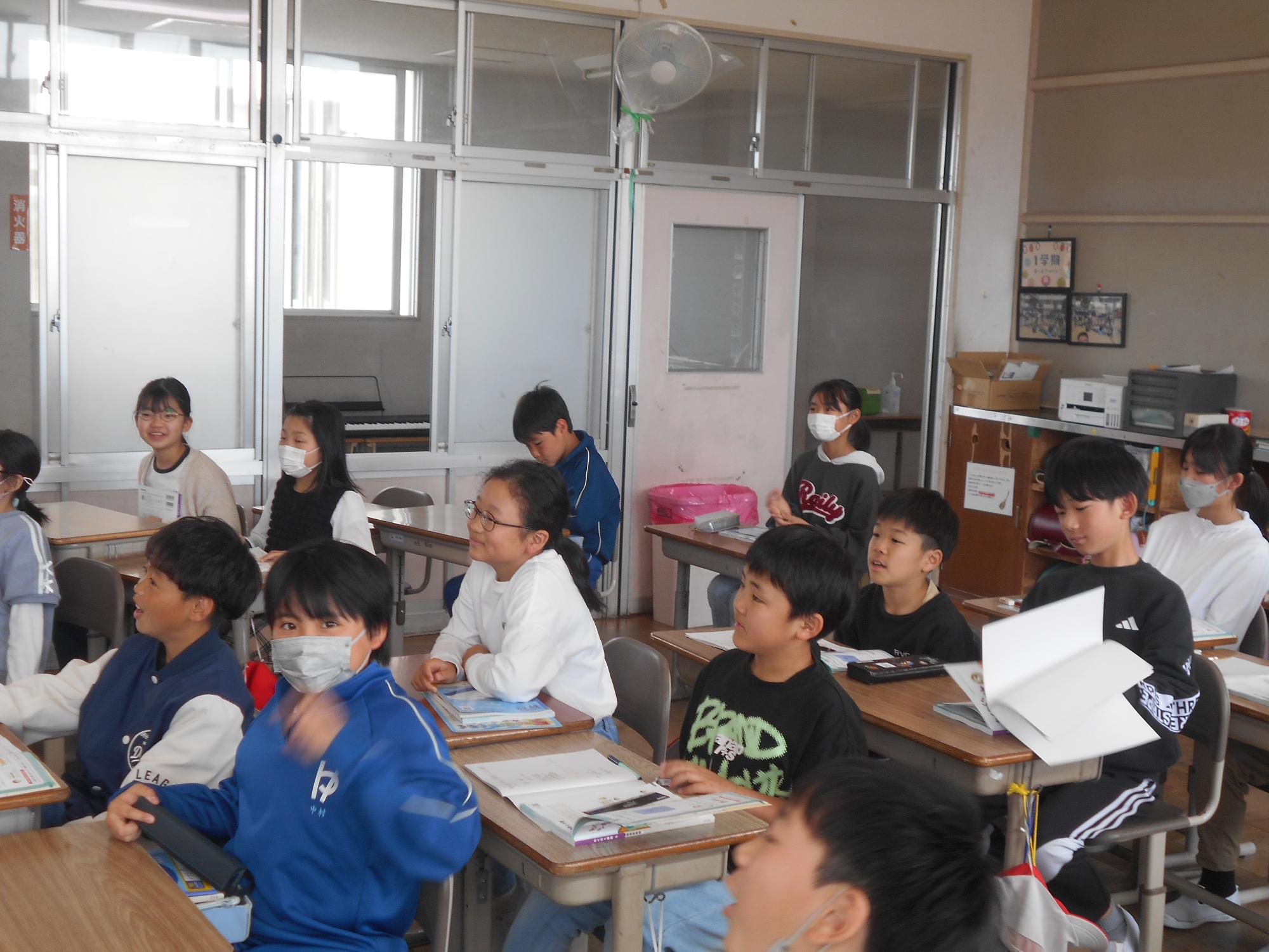 わくわくしながら学習しています。