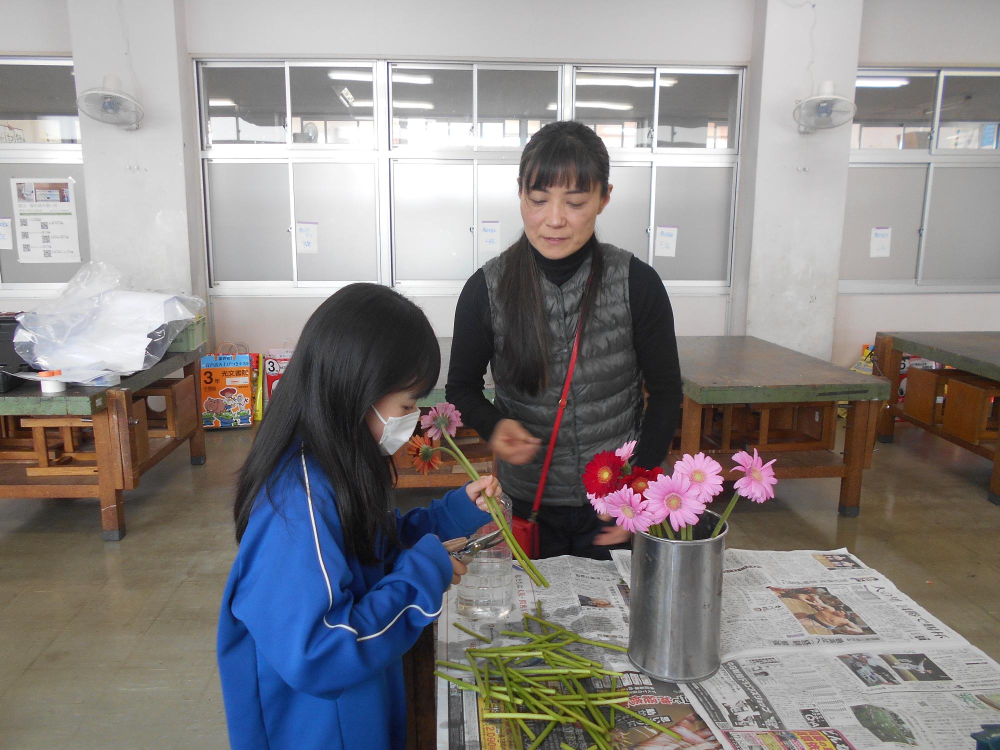 地域の花屋さんが教えてくれます。