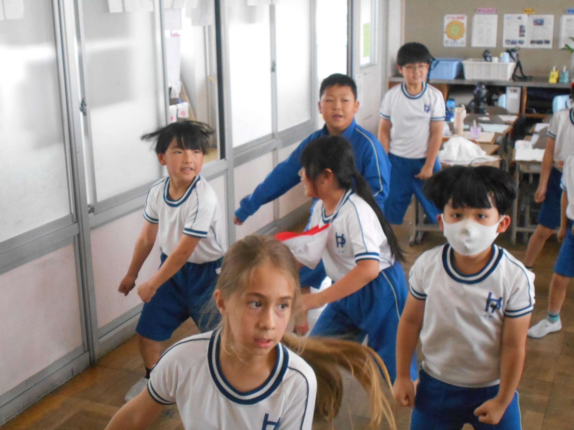 綱を引きます。