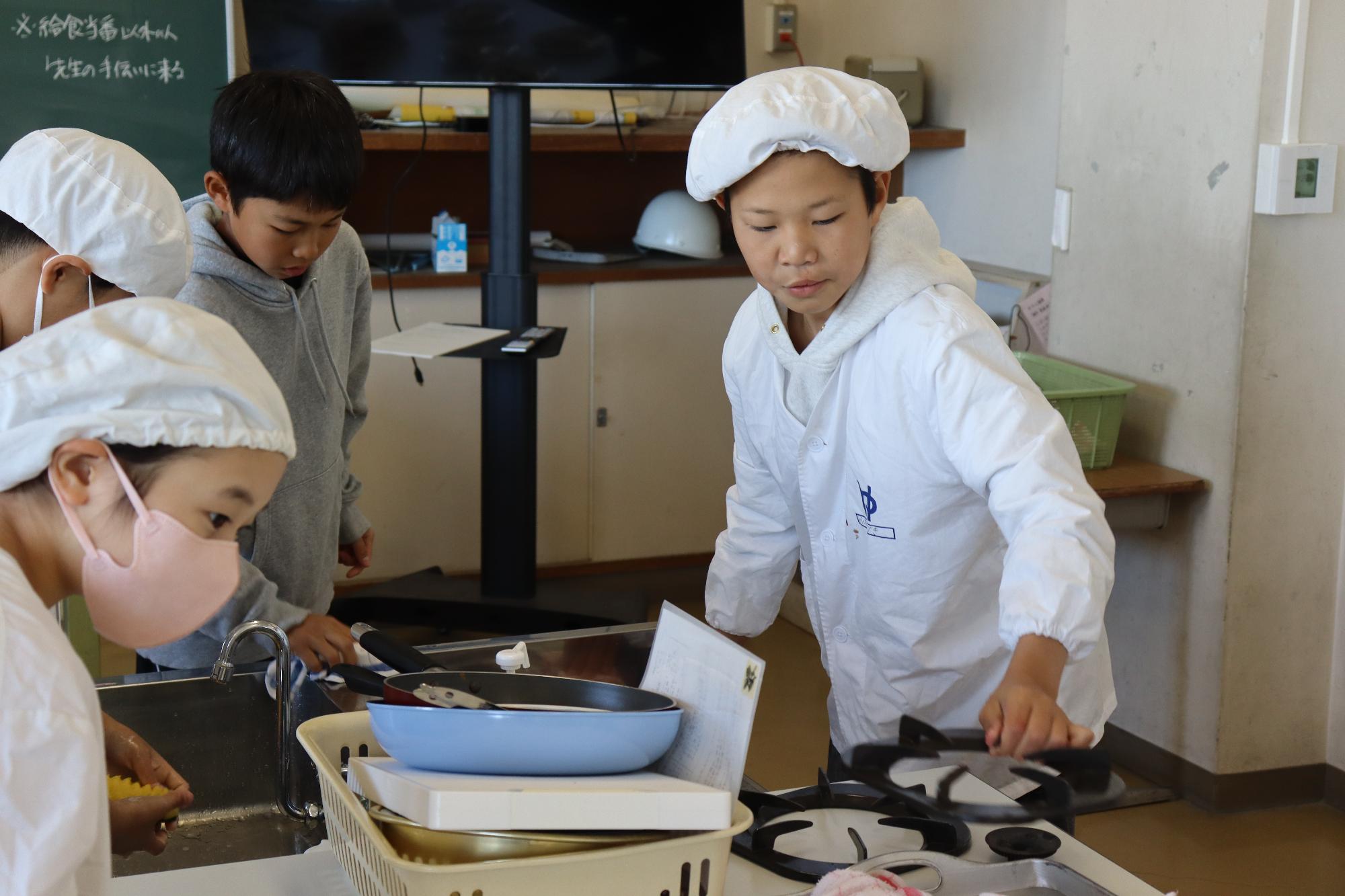 調理実習