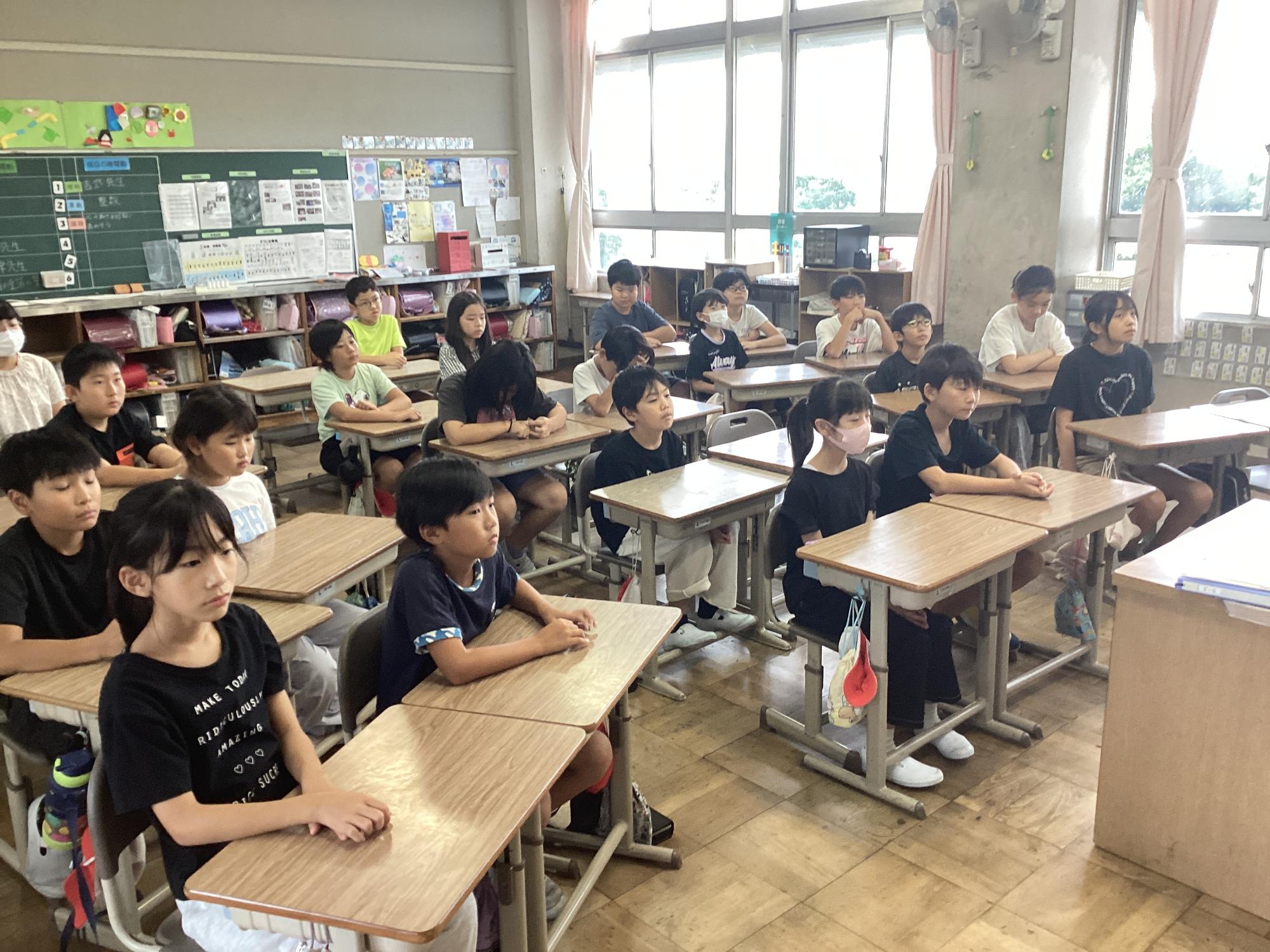 明日からも気を付けて登校します。
