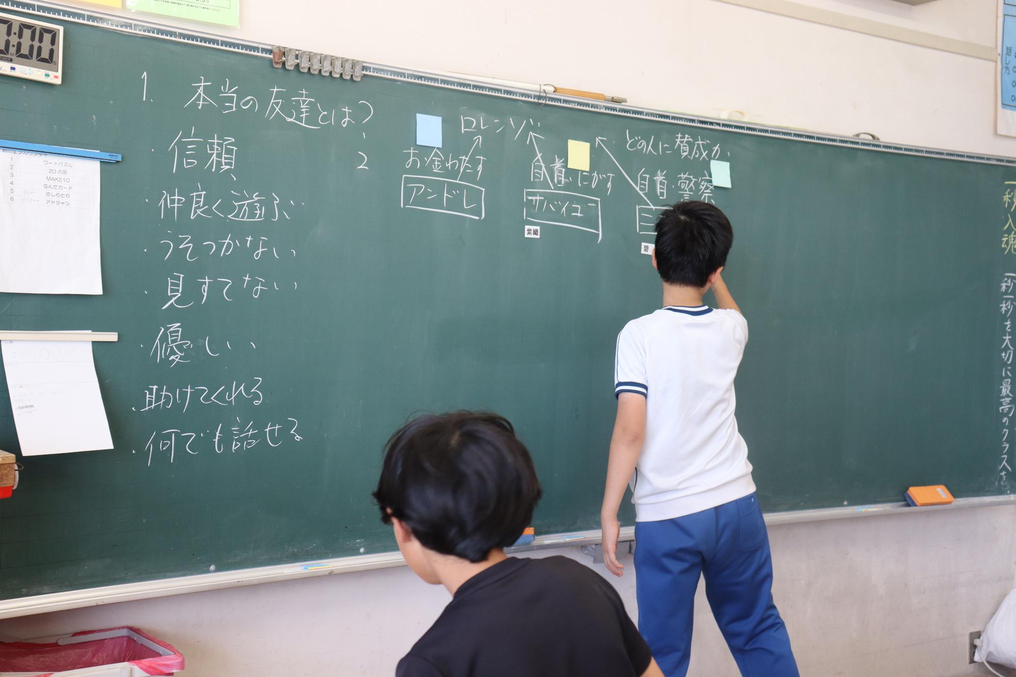 自己決定の場を保障する。