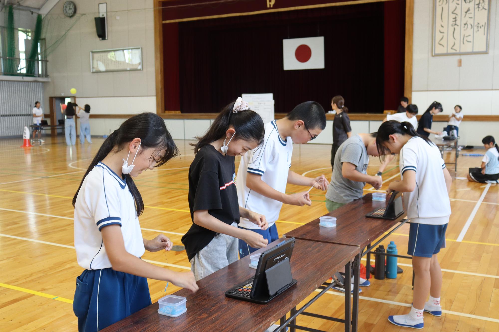 出し物に挑戦します。