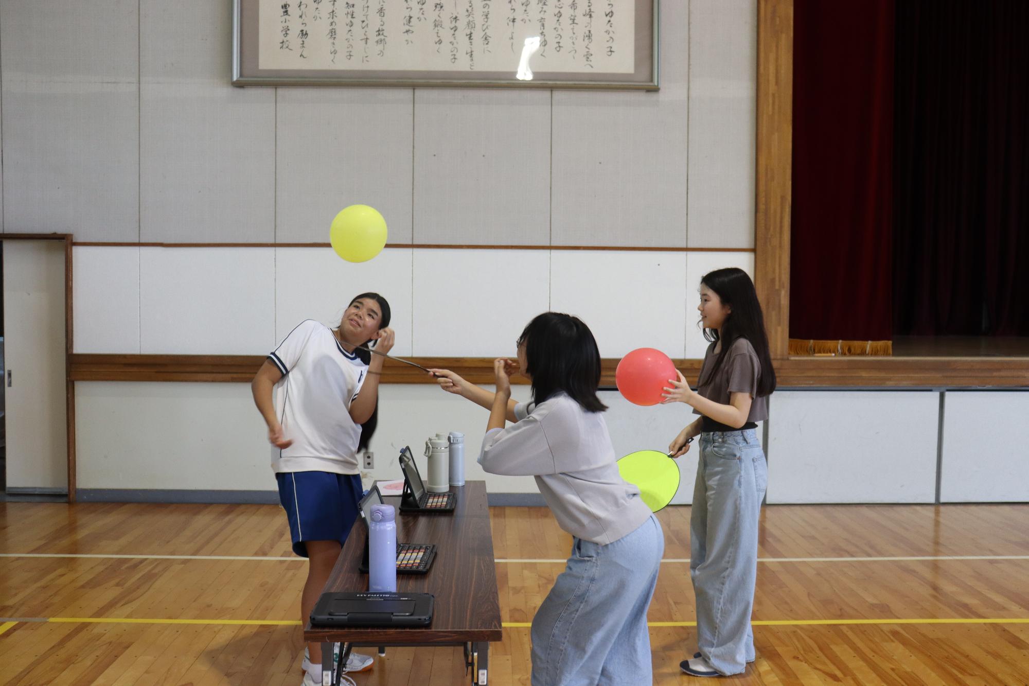 楽しそうにやります。