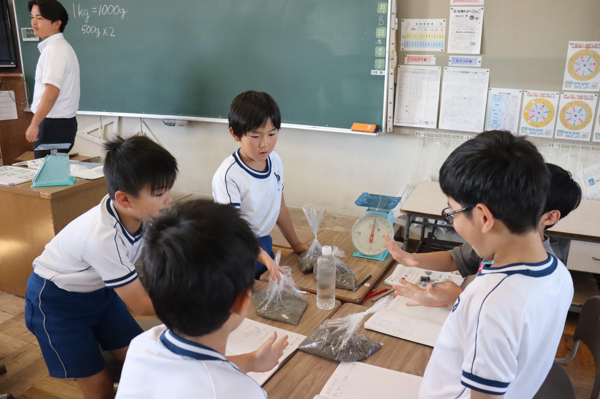 グループで答えを見つけます。