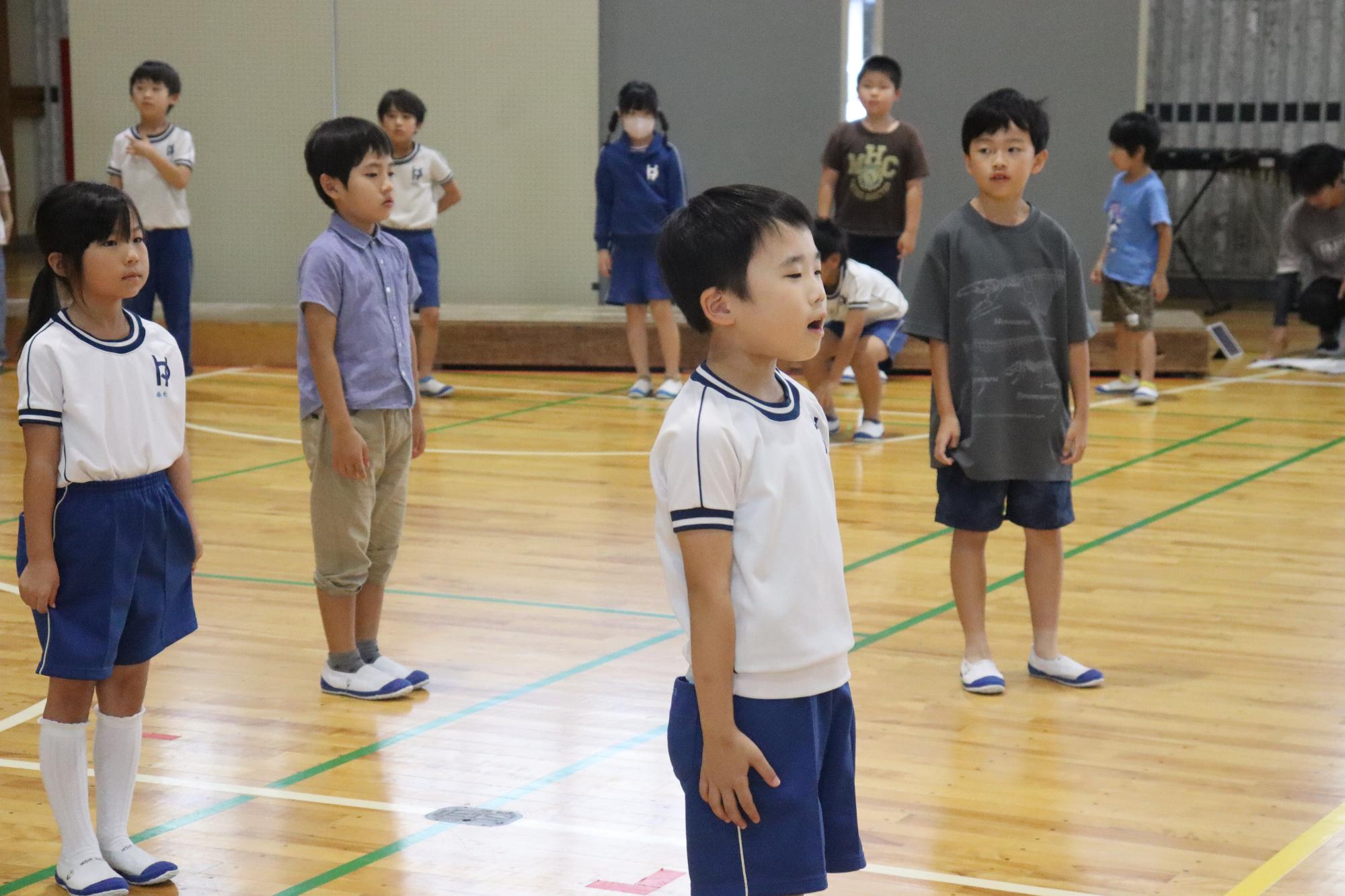 みんな真剣です。