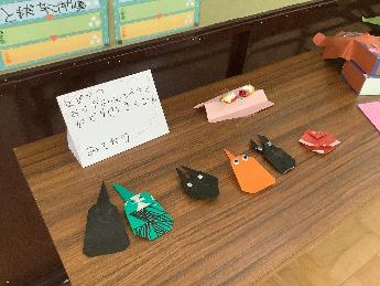 カブトムシやクワガタの作品です。かわいらしいですね！